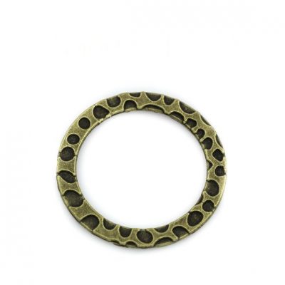 Декоративное кольцо "Лава" бронз.