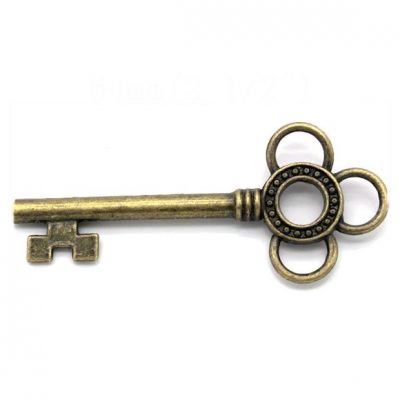 Кулон "Ключ" #06 бронз.