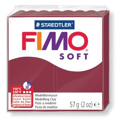 Полимерная глина FIMO soft, мерло (23)