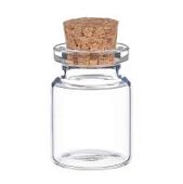 Баночка с пробкой 22х30 мм.