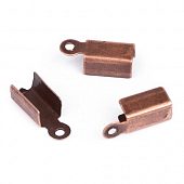 Зажим для шнура 12 мм. мед.