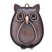 Кулон "Пузатая сова" медн.