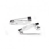 Основа для броши "Булавка" 20 мм. сереб