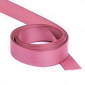 Репсовая лента брусничная 15,9 мм. (168)