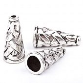 Конус "Плетение" сереб.