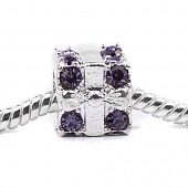 Бусина PNDR "Подарок" сирен. стразы