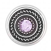 Кнопка Chunk "Хоровод" сиреневая