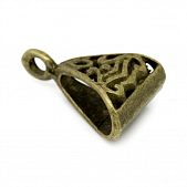 Бейл "Треугольник с узором" бронз.