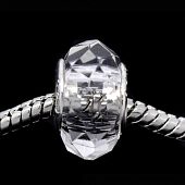 Бусина PNDR прозрачная