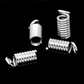 Концевик для шнура "Пружина 9х4 мм." сереб.