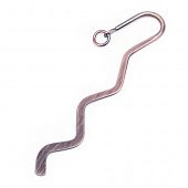 Закладка с колечком "Волна" мед.