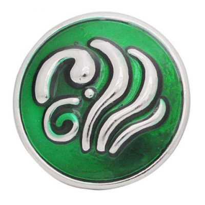 Кнопка Chunk "Символ" зеленая