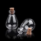 Баночка с пробкой 35х25 мм.