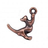 Подвеска "Игривая кошка" медн.