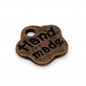 Подвеска "Hand Made" медн.