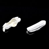 Соединитель для цепи "Шарик" 2,4 мм. сереб.