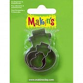 Набор каттеров "Снеговик" 3 шт.