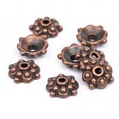 Шапочка "Бисерная" медн.