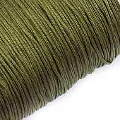 Шнур нейлоновый 1,4 мм темно-зеленый