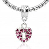 Шарм PNDR "Сердце-замочек"