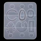 Силиконовый молд для серег и кулонов #3