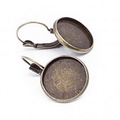 Швензы с платформой для заливки 16 мм. бронз.