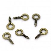 Штифт с петелькой (бронз.)