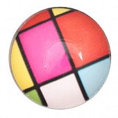 Кнопка Chunk стеклянная "Орнамент"  #6