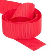 Репсовая лента светлая вишня 25,4 мм. (264)