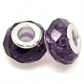 Бусина PNDR темно-фиолетовая