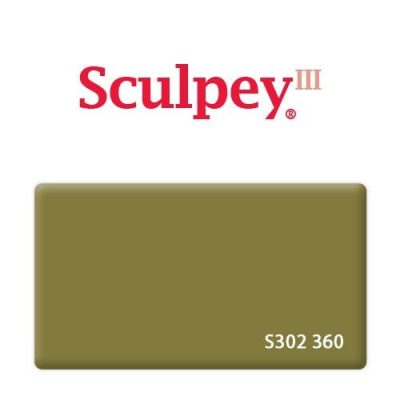 Полимерная глина Sculpey III, комуфляж (360)