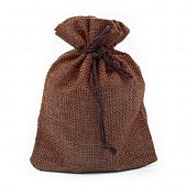 Мешочек "Лён" коричневый