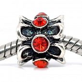 Бусина PNDR "Пояс Андромеды" красная