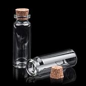 Баночка с пробкой 62х22 мм.