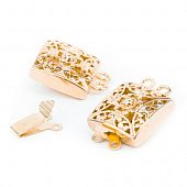 Замок вкладыш "София" на 2 нити золот.