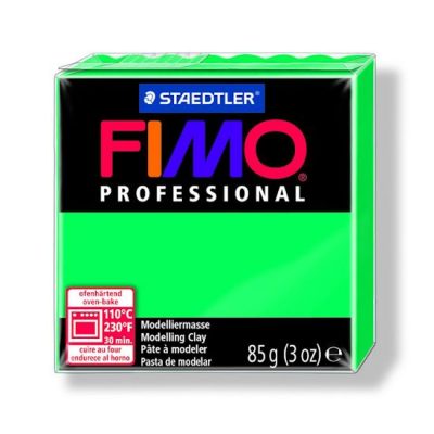 Полимерная глина FIMO professional, чисто-зеленый (500)
