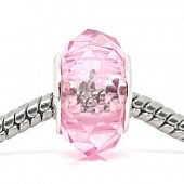 Бусина PNDR розовая