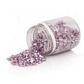 Стеклянная крошка светло-сиреневая 2-3 мм