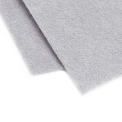 Фетр для вышивки серый (толщина 1 мм.) 30х30 см.