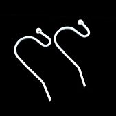 Швенза крючок с шариком сереб.