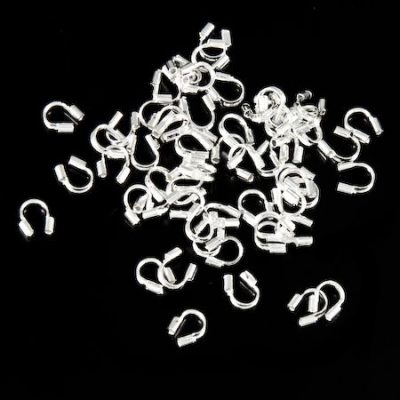 Концевик защитный от перетирания (серебр.)