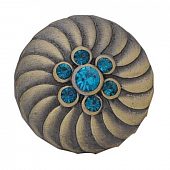 Кнопка Chunk "Ветерок" бирюзовая