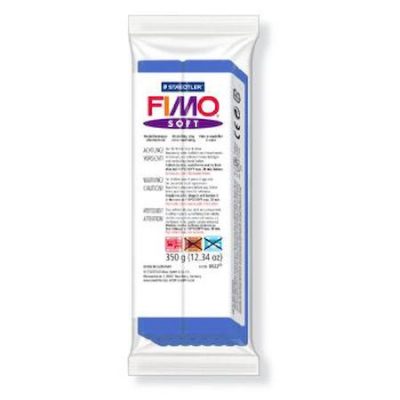 Полимерная глина FIMO Soft Brilliant Blue 350г.