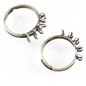 Основа для кольца "Петельки" (бронз.)