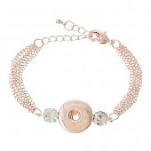 Браслет Chunk на 1 кнопку "Гламур"