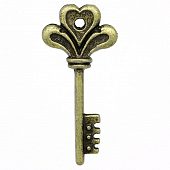 Подвеска "Ключ" #35 бронз.