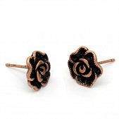 Пуссеты "Розочка" медн.