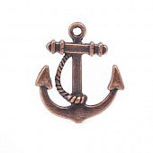 Подвеска "Якорь" медн.