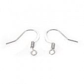 Швенза "Крючок плоский" 16 мм. сереб.