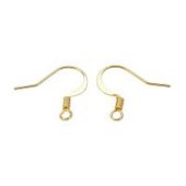 Швенза "Крючок плоский" 16 мм. золот.